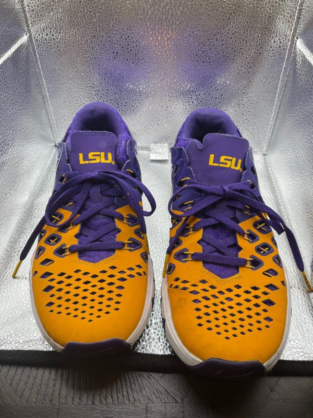2016 Nike Train LSU Tigers Tennis Shoes Men’s Size 7